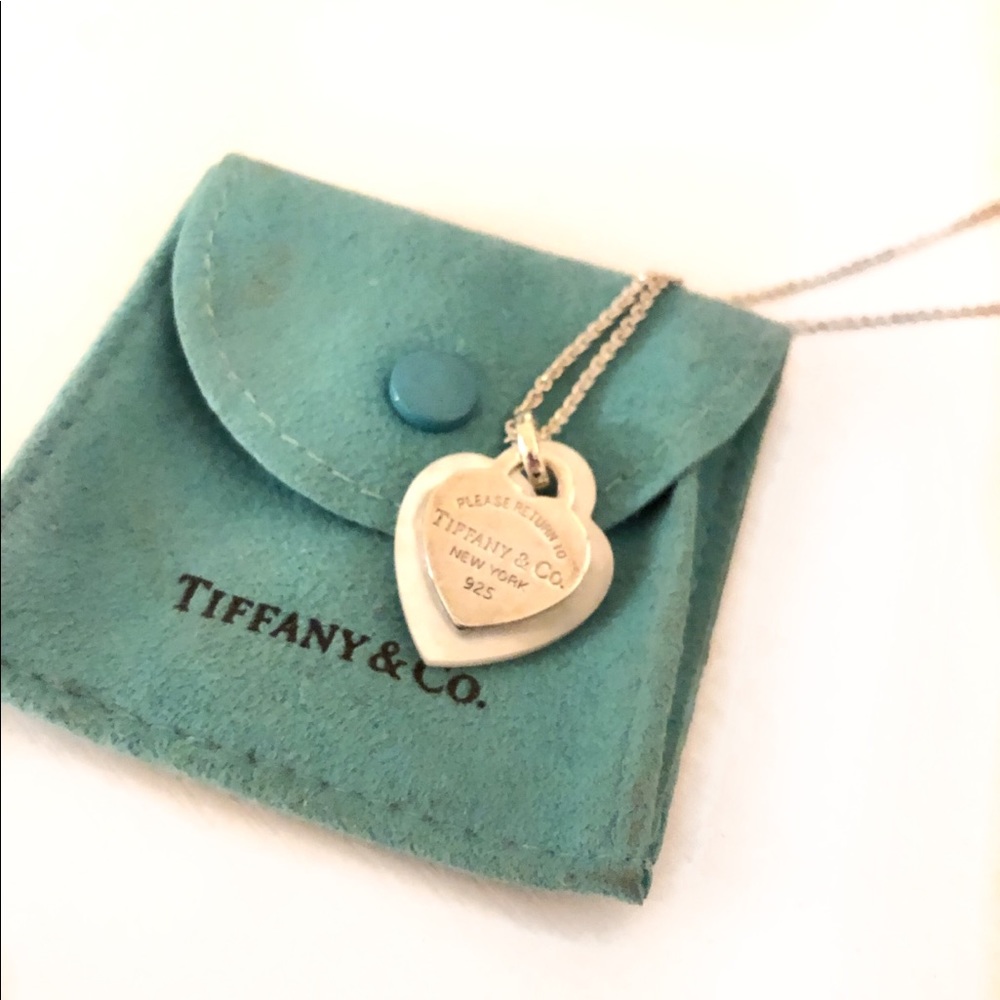 Tiffany Double Heart Necklace